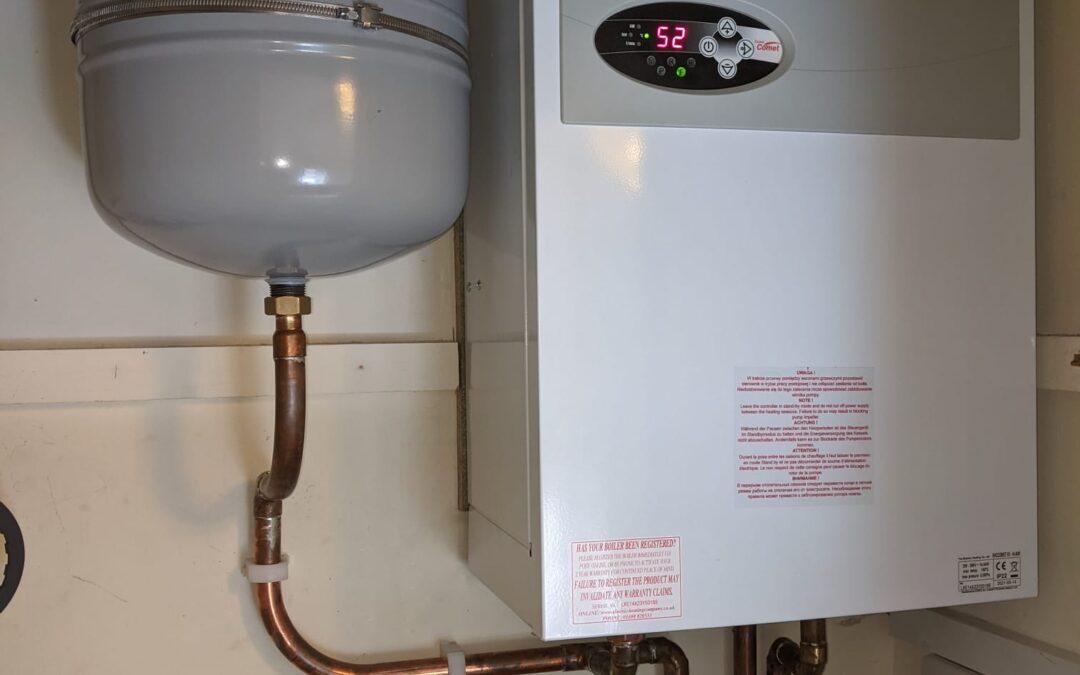 Kimbolton electric boiler installation