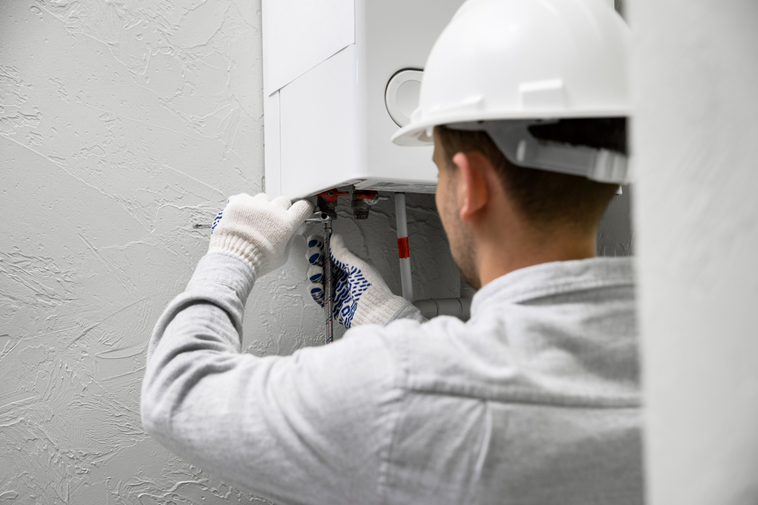 Install of Baxi combi boiler