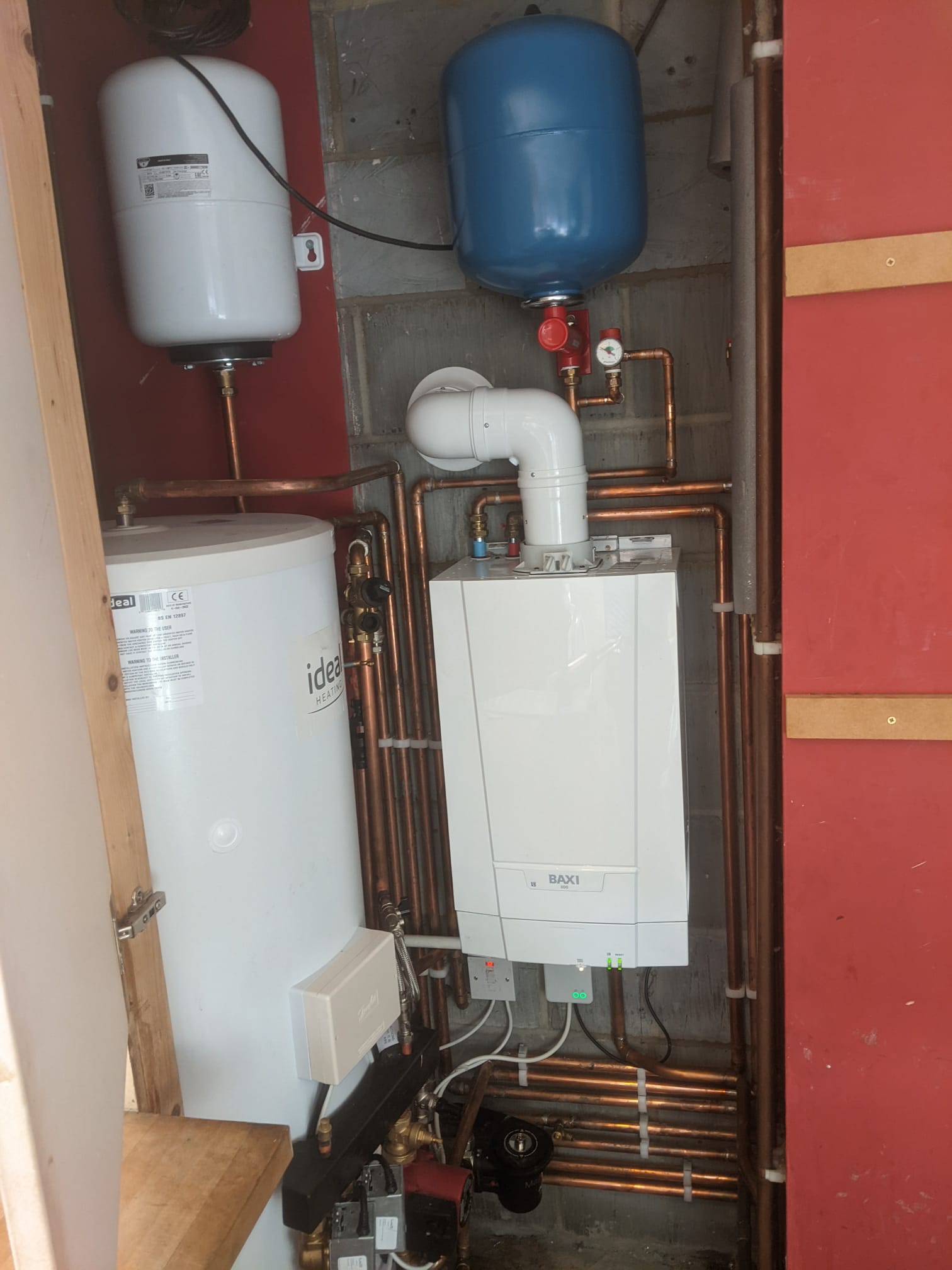 heating and hot water upgrade 1