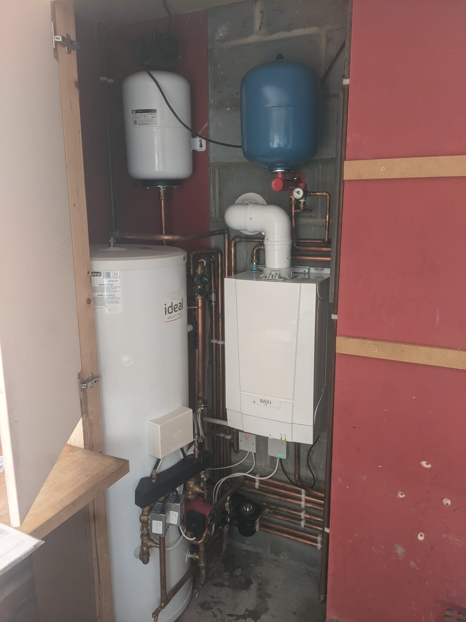 heating and hot water upgrade 2